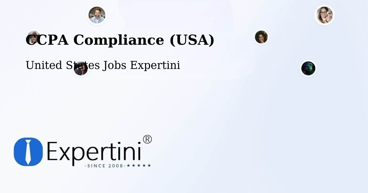 CCPA Compliance (USA) - United States Jobs Expertini